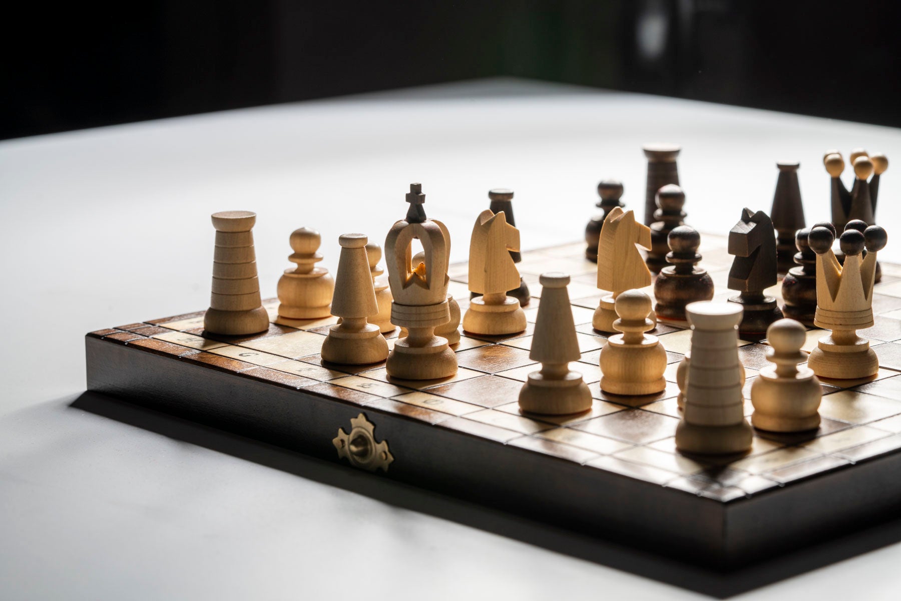 Royal Maxi Chess Set 12.2 in with Insert Tray (2.6 inch King)