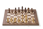 DGT USB e-Board Walnut/Maple – Classic Wooden Electronic Chess Board (No Pieces Included)