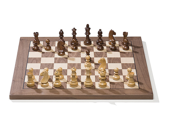 DGT USB e-Board Walnut/Maple – Classic Wooden Electronic Chess Board (No Pieces Included)