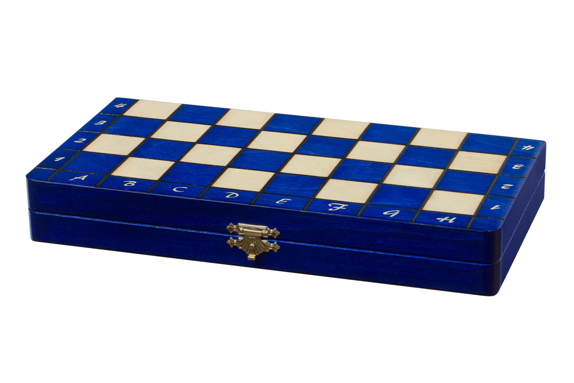 Magnetic Chess Set Blue with Insert Tray (2.36" King)