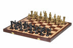 Spartan Chess Set with Weighted Plastic Pieces 4 in King