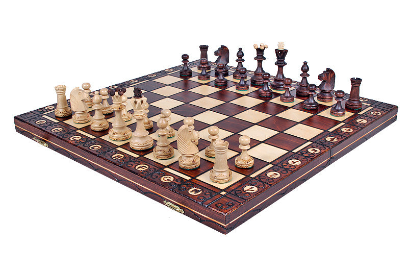 Senator Chess Set 16 in with Insert Tray (3.15 inch King)