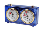 Classic Plastic Chess Clock – Transparent Blue (Small)