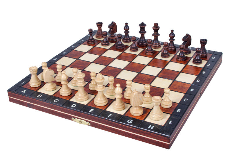 Magnetic Wooden Chess Set with Insert Tray (2.17" King)