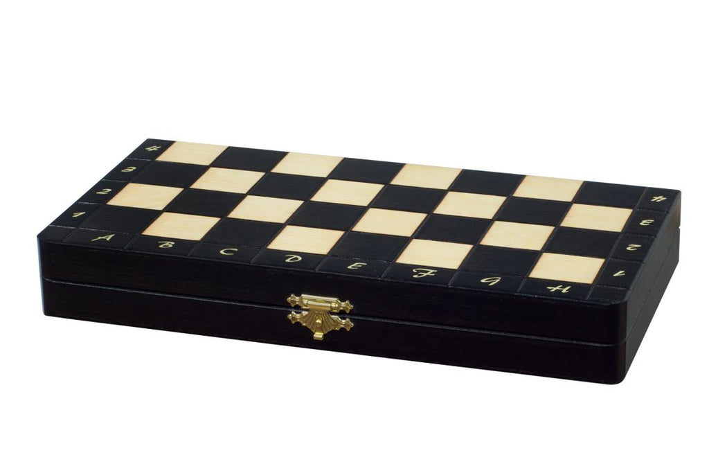 Magnetic Chess Set Black with Insert Tray (2.36" King)