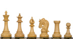 Corinthian Chess Pieces , 4" King , Redwood Finish