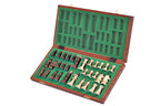 Consul Chess Set with Insert Tray Handcrafted Wooden Set 3.54 in King