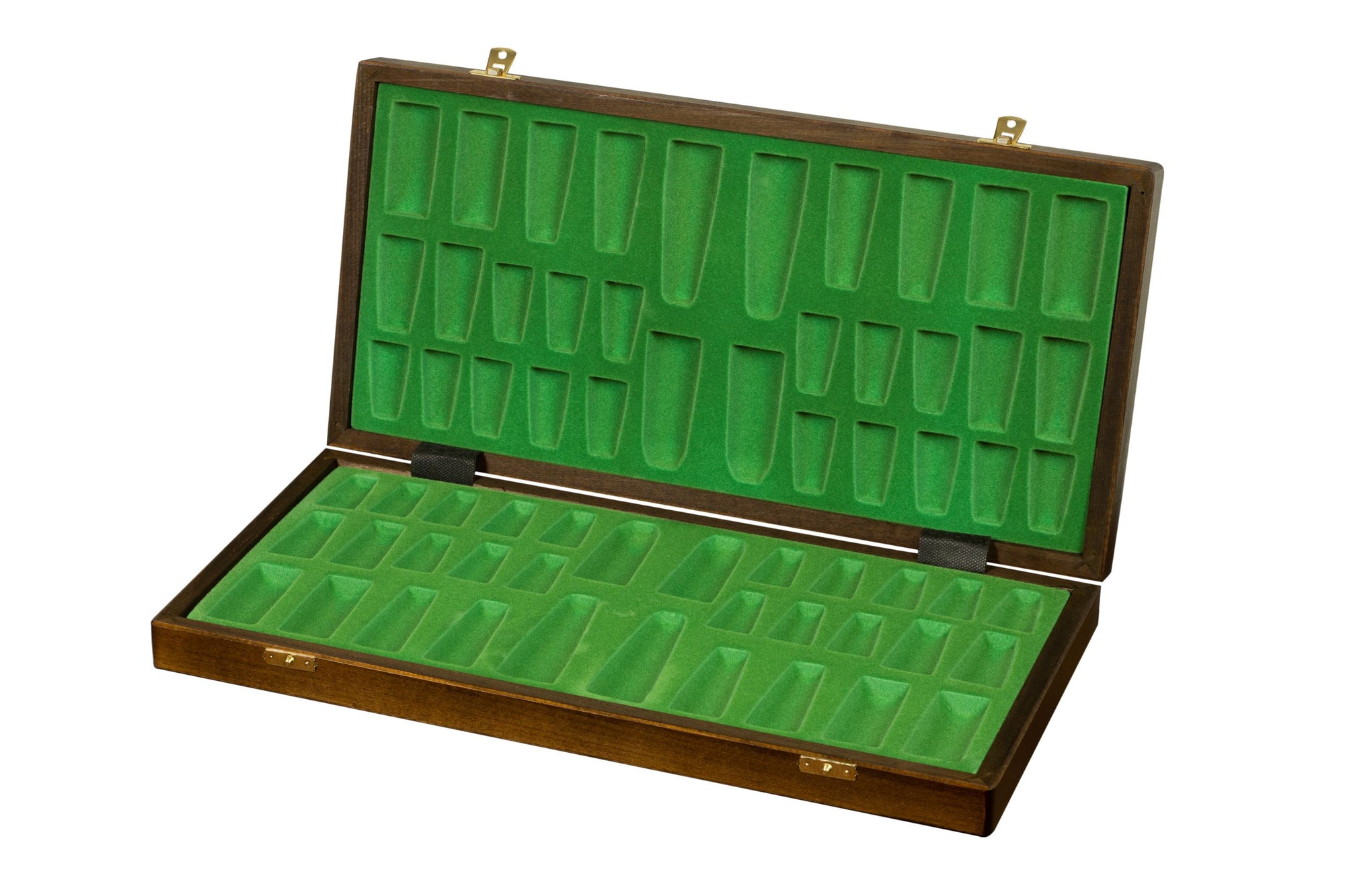 Brown Chess Set with 35 Artistic Pieces and 1.97" Squares Silkscreen Board