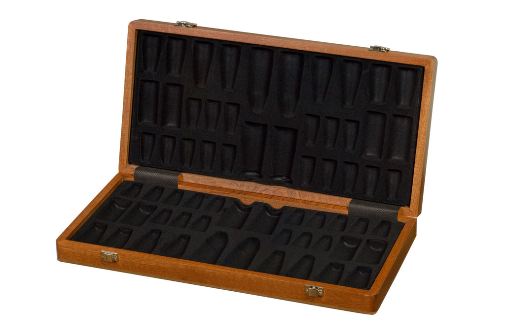 Mahogany & Maple Inlaid Chess Board Case