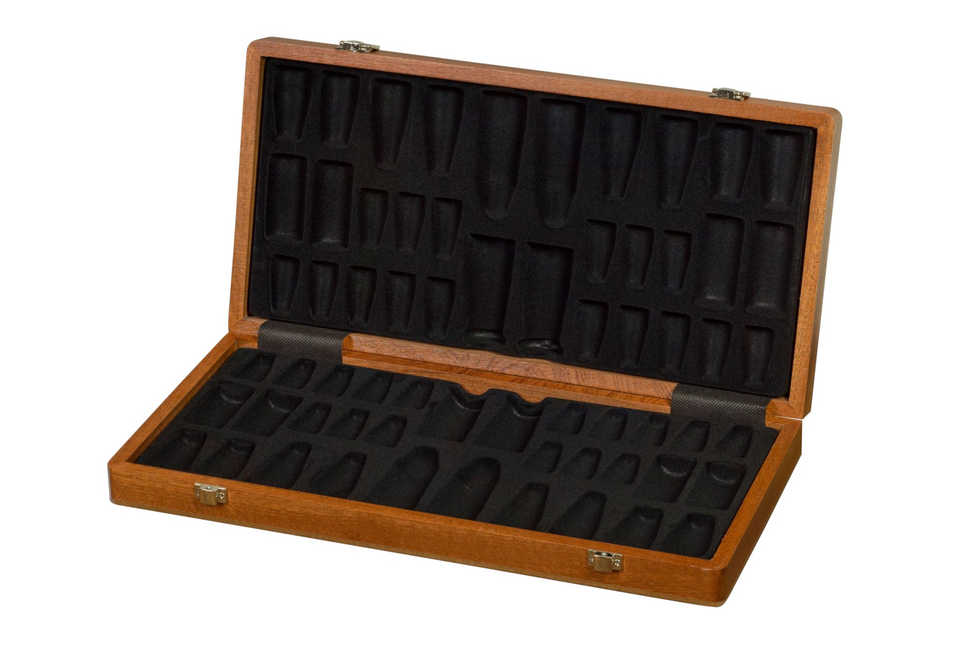 Mahogany & Maple Inlaid Chess Board Case
