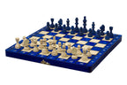Magnetic Chess Set Blue with Insert Tray (2.36" King)