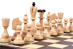 Folding Wooden Chess Set Ace 16.5" Board with Storage and 3.94" King