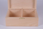 Wooden Chess Box for No. 4 Pieces – Light Wood Finish