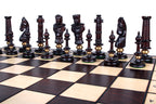 Royal De Lux Chess Set 25.6 in with Insert Tray (5.1 inch King)