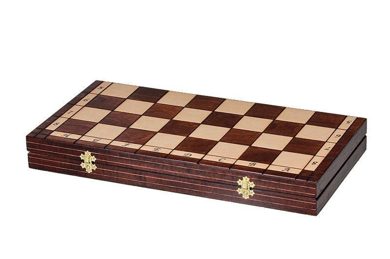 Spartan Chess Set with Weighted Plastic Pieces 4 in King