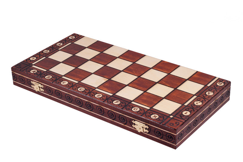 Consul Chess Set with Insert Tray Handcrafted Wooden Set 3.54 in King