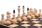 Classic Chess Set with Insert Tray Handcrafted Hornbeam Pieces 3.94 in King