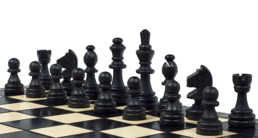 Magnetic Chess Set Black with Insert Tray (2.36" King)