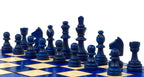 Magnetic Chess Set Blue with Insert Tray (2.36" King)