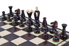 King's Medium Chess Set Brown with Insert Tray (2.36 in King / 60 mm)