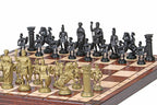 Spartan Chess Set with Weighted Plastic Pieces 4 in King
