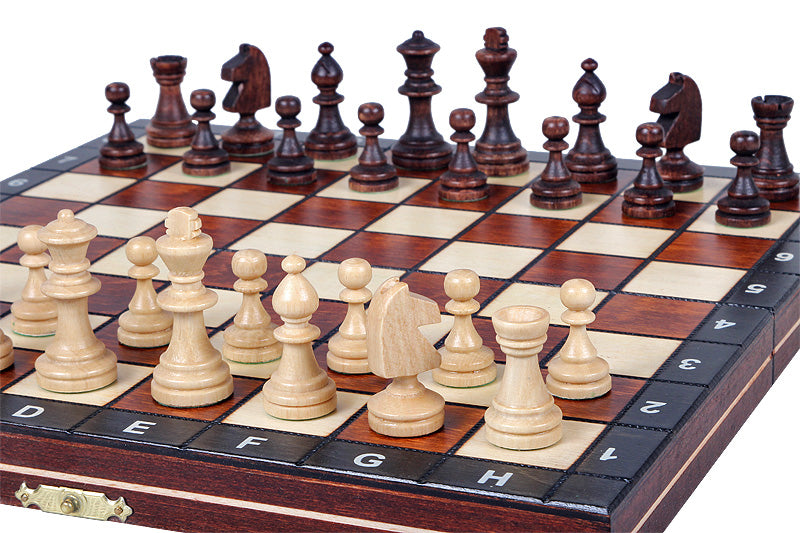 Magnetic Wooden Chess Set with Insert Tray (2.17" King)