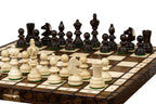 Polish Classic Wooden Chess Set 13.8 in with Insert Tray (2.36 inch King)