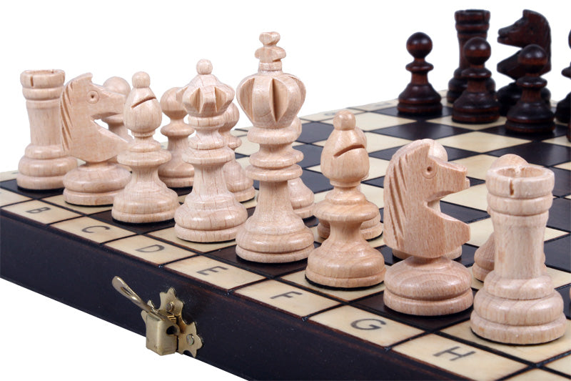 Olympic Mini Chess Set with Insert Tray (2.36 inch King)