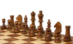 Sunrise Tournament Chess Set No 4 – Mahogany & Maple
