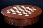 Luxury Round Chess Table (25 kg, 2.0 in Squares / 50 mm)