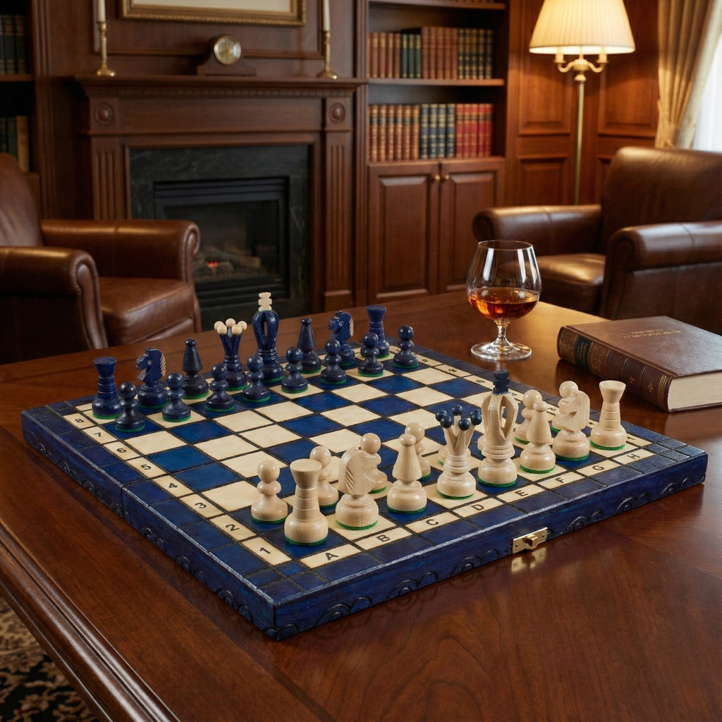 Medium Royal Kings Chess Set with Insert Tray (2.5 inch King)