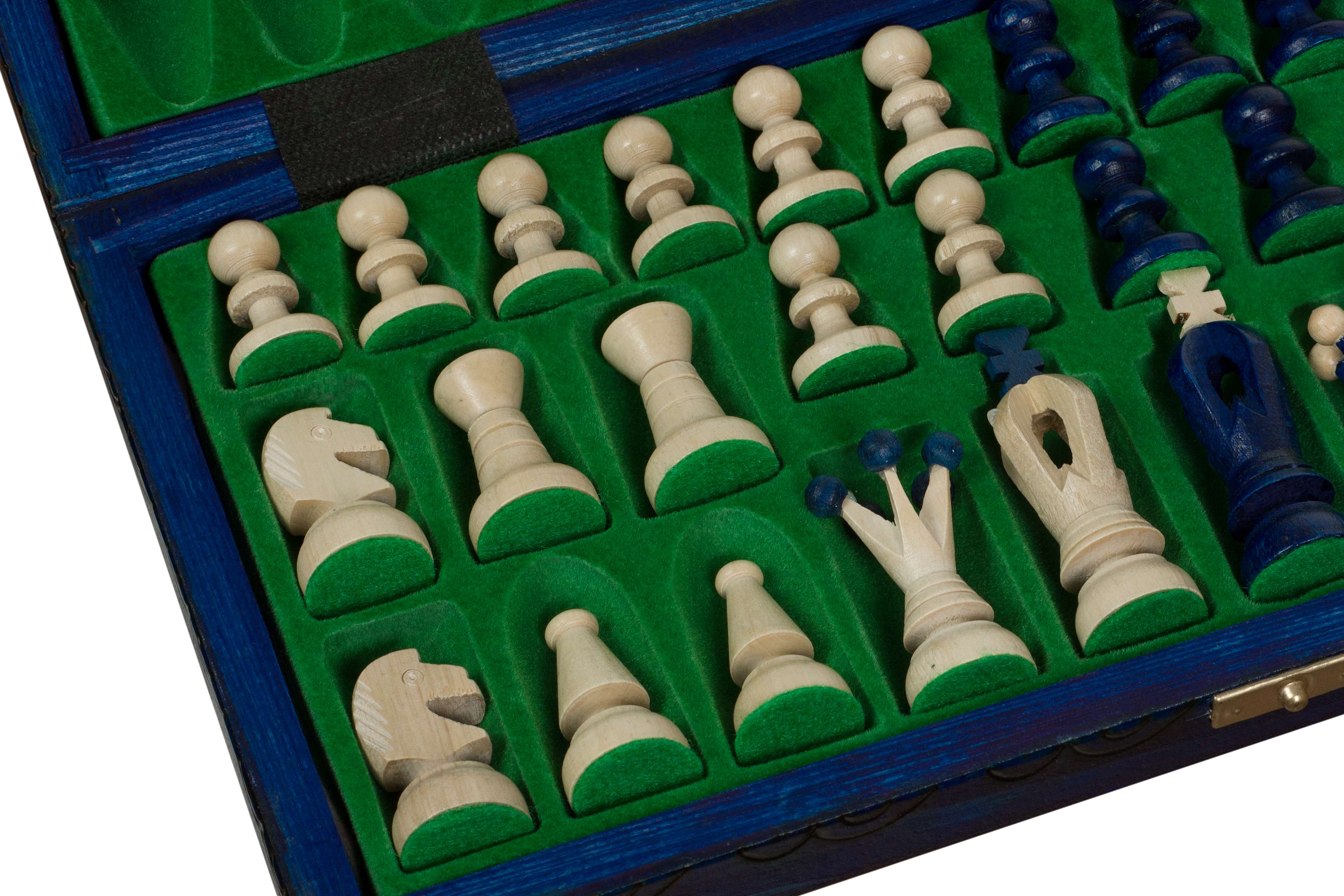 Medium Royal Kings Chess Set with Insert Tray (2.5 inch King)