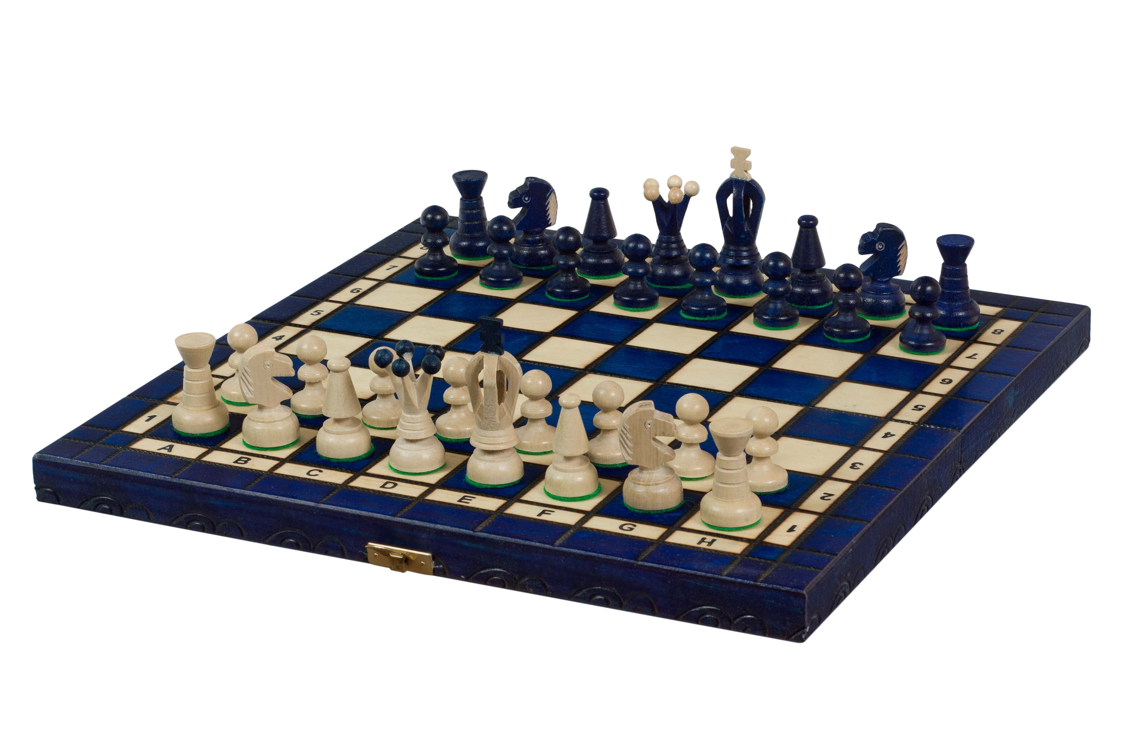 Medium Royal Kings Chess Set with Insert Tray (2.5 inch King)