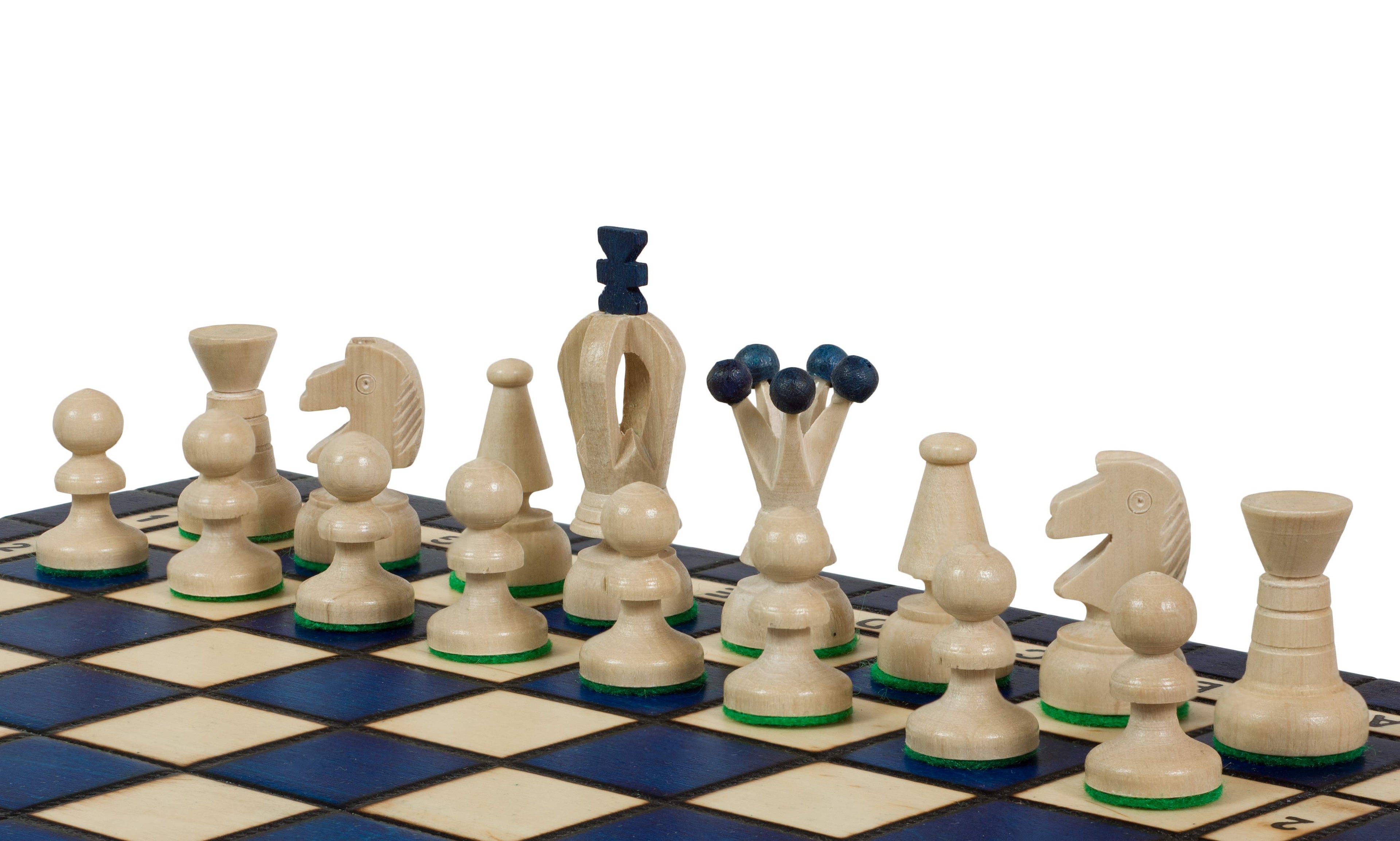 Medium Royal Kings Chess Set with Insert Tray (2.5 inch King)