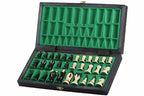 King's Chess Set Medium Black (2.36 in King) with Insert Tray