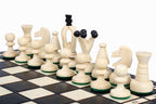 King's Small Chess Set Black with Felt Lining (2.36 in King / 60 mm)
