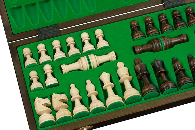 Olympic Chess Set with Insert Tray (3.15 inch King)