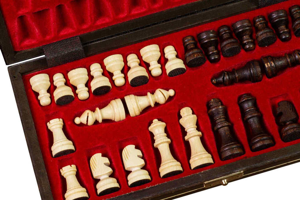 Magnetic School Chess Set with Insert Tray (2" King)