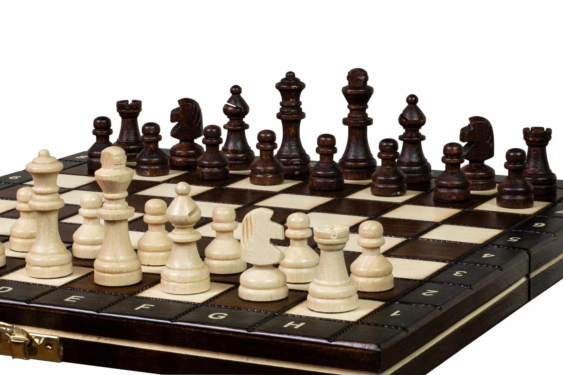 Magnetic School Chess Set with Insert Tray (2" King)