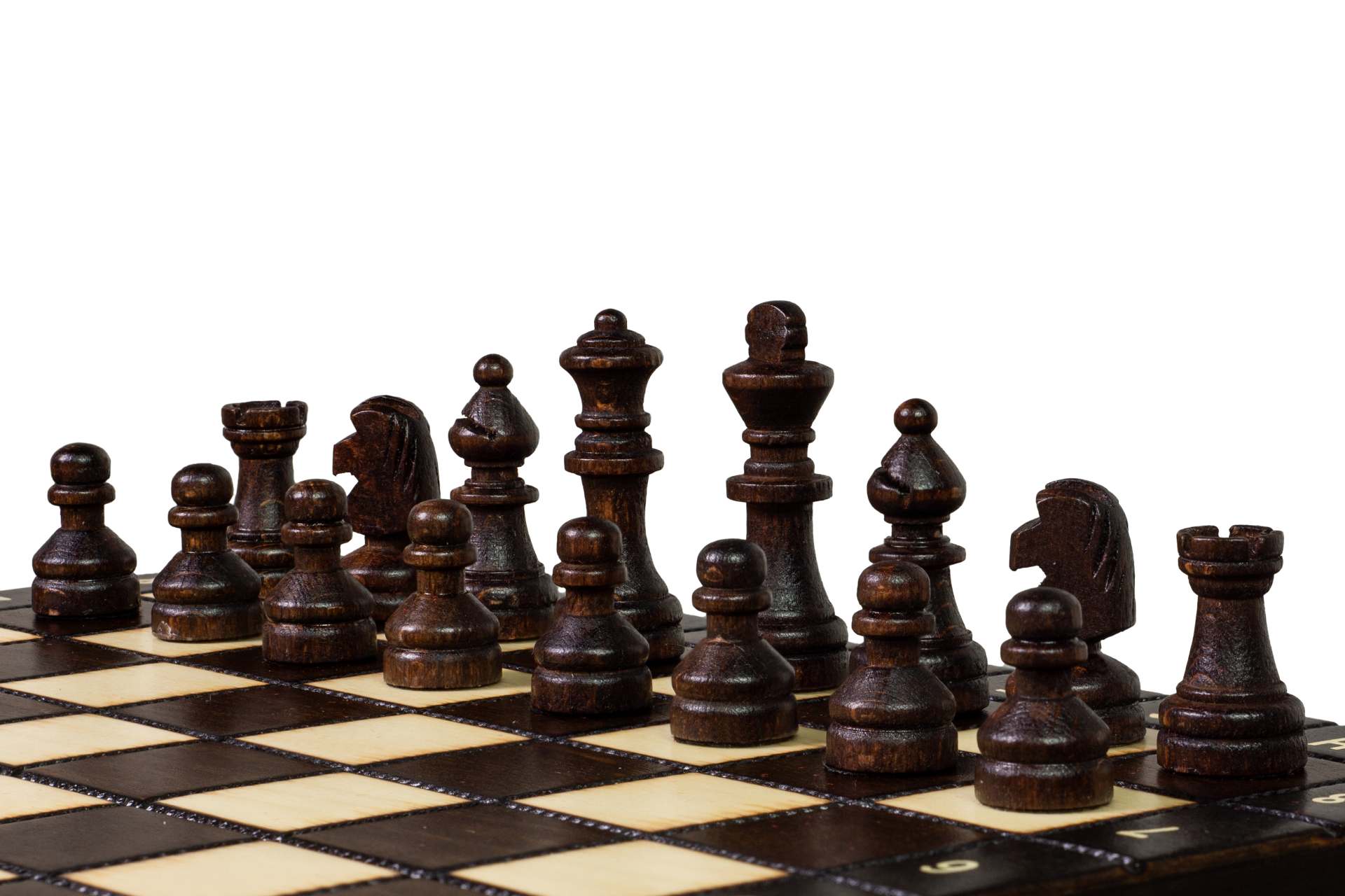 Magnetic School Chess Set with Insert Tray (2" King)