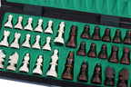 Magnetic Chess Set Brown with Insert Tray (2.36" King)