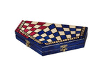 Three Player Tricolour Wooden Chess Set 3.35 in King