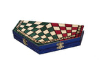 Three Player Tricolour Wooden Chess Set 3.35 in King