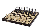 Beskid Highland Wooden Chess Set Polish Folk Style 18.1" Board