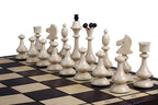 Beskid Highland Wooden Chess Set Polish Folk Style 18.1" Board