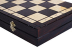 Beskid Highland Wooden Chess Set Polish Folk Style 18.1" Board