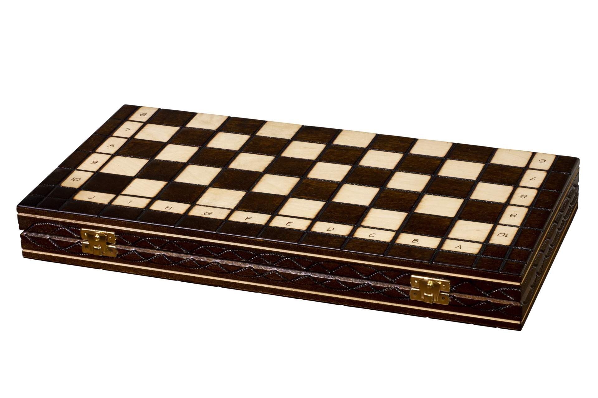 Capablanca Chess Set – 10x10 Board with Archbishop & Chancellor