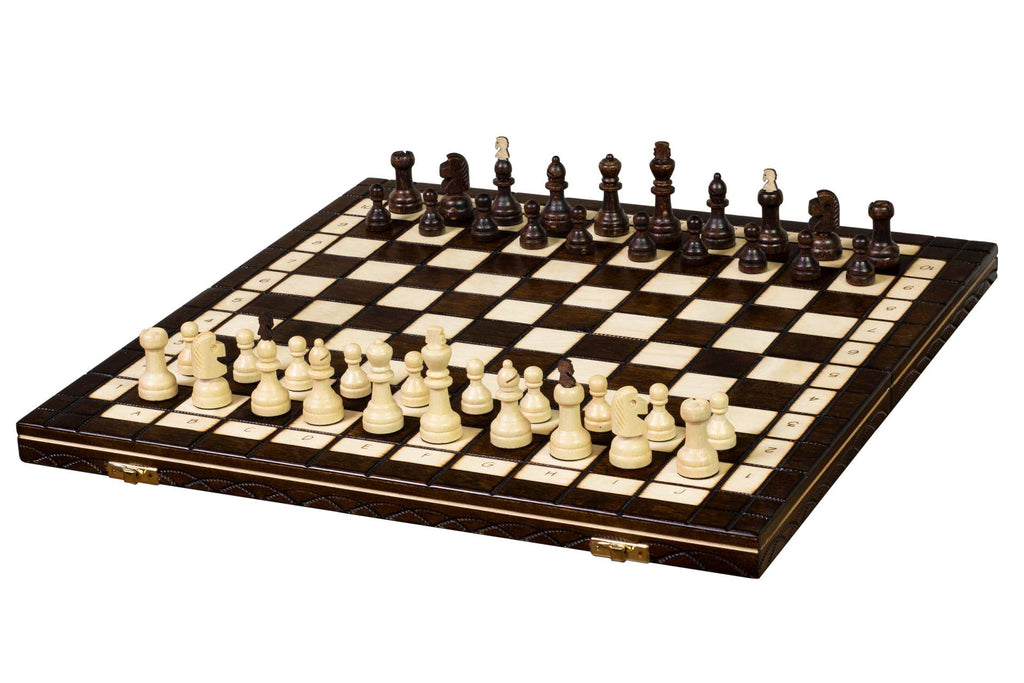 Capablanca Chess Set – 10x10 Board with Archbishop & Chancellor