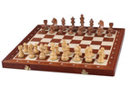 German Knight Tournament Chess Set No 5 Acacia and Boxwood
