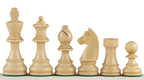 German Knight Chess Pieces 3.5" Ebonised – Double Queens